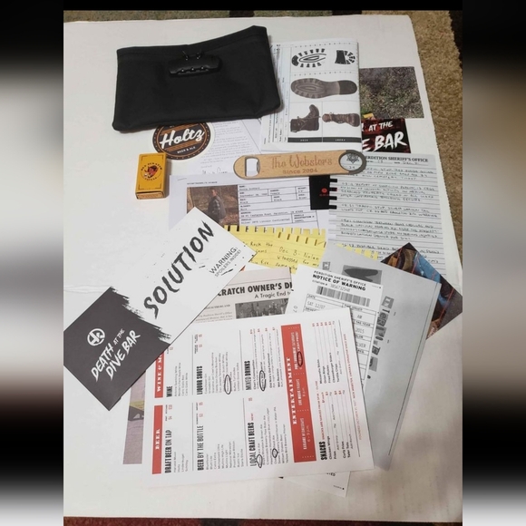 Hunt a killer Board Game - Picture 2 of 4